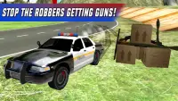 Police Car Chase Offroad Screen Shot 2