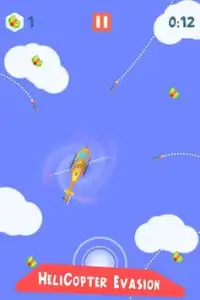 Crazy Endless Adventures: Helicopter Evasion Screen Shot 1