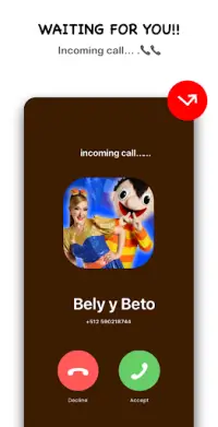 bely y beto Video Call   Chat & live video Screen Shot 3