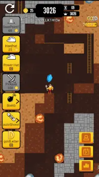 Mini Underground World；Adventure mining map block Screen Shot 1