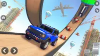 Crazy Car Stunt Offline Games Screen Shot 3