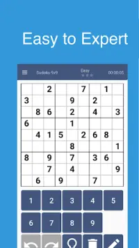 Pocket Sudoku - Free Classic Sudoku 9x9, 6x6 Screen Shot 1