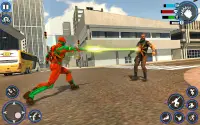 Flying Robot City Hero - Real Gangster Crime Game Screen Shot 2