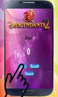 Descendants 2 Piano Game Screen Shot 5