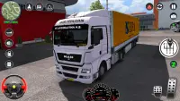 Euro Cargo Truck Driving Game Screen Shot 2