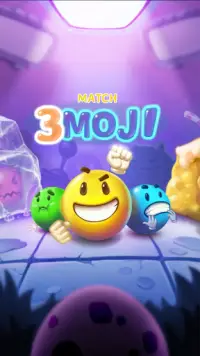 Emoji match 3 game Screen Shot 0