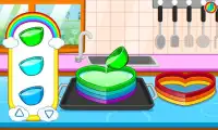 Cooking colorful cake Screen Shot 6