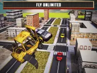 Flying Truck Junkyard Parking Screen Shot 14