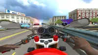 City Traffic Moto Rider Screen Shot 4