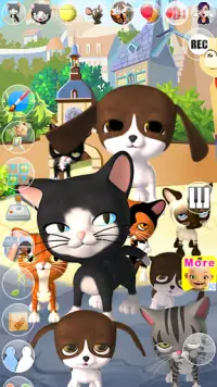 Talking Cat at Dog Kids Games Screen Shot 5