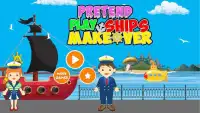 Pretend Play Ships Makeover Screen Shot 0