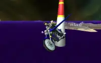Flying Sci Fi Police Bike 3D Screen Shot 3