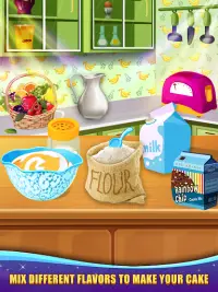 Cake Maker Cooking Games Screen Shot 1