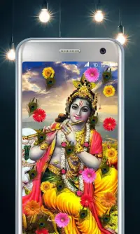 Lord Krishna Live Wallpaper Screen Shot 2