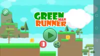Green Man Runner Screen Shot 0
