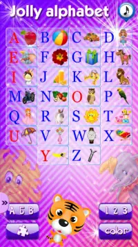 Alphabet, numerals and collars Screen Shot 0