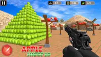 Apfel Ziel schießen: Wassermelone Shooting Game 3D Screen Shot 0