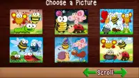 Bug Puzzle Games Free For Kids Screen Shot 2