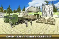 الجيش سائق شاحنة: 3D البضائع Screen Shot 7