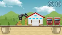 मॉन्स्टर ट्रक रेसिंग - कार्गो ड्राइविंग गेम Screen Shot 2