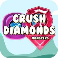 Crush Diamonds Monsters - Jogos gratis
