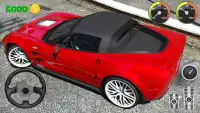 Parking Corvette ZR1 - City Car Driving Screen Shot 2