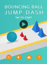 Bouncing Ball Jump Dash Screen Shot 5