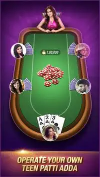 Teen Patti Adda: Online 3 Patti Indian Poker Screen Shot 5