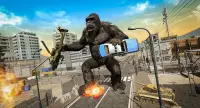 Атака Кинг-Конга: игра Горилла Screen Shot 0