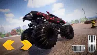 Offroad Monster truck- top racing stunt games 2021 Screen Shot 5