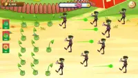 Auto Battle - Zombie Vs Fruit  Screen Shot 2