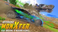 Offroad Monxter Car Driving & Racing Games 2021 Screen Shot 1