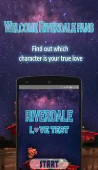 Riverdale LOVE TEST tv series. Archie or Jughead Screen Shot 0