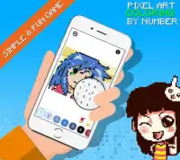 Manga Pixel Art - Anime Coloring By Number Screen Shot 0