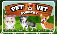 애완 동물 수의사 수술 - 의사의주의 Screen Shot 0