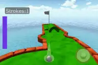 Mini gioco di golf 3D Screen Shot 1