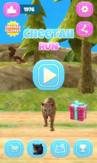 Cheetah Run Screen Shot 0