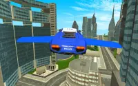 Flying Car Game Robot Game Screen Shot 2