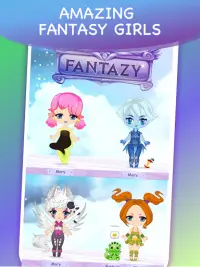 Fantasy Chibi Dress Up Avatar Maker Screen Shot 0