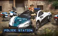 警察駐車場ゲーム Screen Shot 0