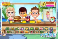 Burger Cooking Beach Food Screen Shot 0