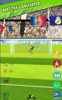 FreeKick Football Soccer Shoot Screen Shot 2