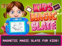 Kids Magic Slate Simulator - Toddlers Drawing Pad Screen Shot 0