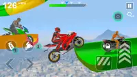 GT Moto Stunts 3D: Moto Games Screen Shot 4