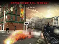 Снайперская стрельба по зомби Screen Shot 1
