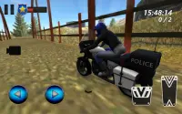 Police Moto Racing: Up Hill 3D Screen Shot 0