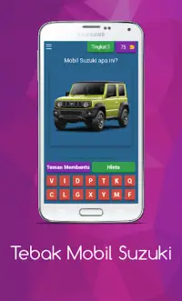 Tebak Mobil Suzuki Screen Shot 3