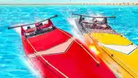 Water Surfer Boat Game 3D Screen Shot 1