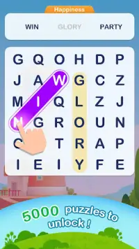 Word Search Pop - Free Fun Find & Link Brain Games Screen Shot 2