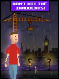 City Danger: Reflex Throw Retro Arcade Screen Shot 10